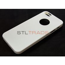 Силиконовый чехол i-Zore для iPhone 5S белый