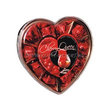 Шоколадные конфеты вишня в спирте сердце Bonbonetti 125г