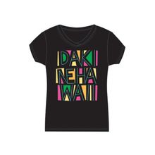 Одежда Dakine Girls Tiki V-Neck s s BLACK
