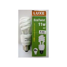 Энергосберегающая лампа Luxe Е-27 спираль 11W (заменяет 55W) 2700K