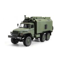 Радиоуправляемый Советский военный грузовик Урал 4WD RTR масштаб 1:16 2.4G WL Toys WPLB-36