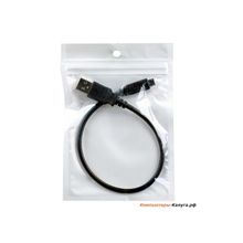 Кабель соед. ORIENT MU-203, кабель USB 2.0 AM-micro USB 5pin (0.3м), черный