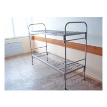 Кровати металлические двухъярусные для школ, строек, в Краснодаре. Армейские кровати.