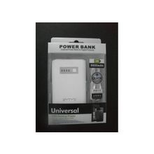 Внешний аккумулятор Power Bank 6600 mAh White