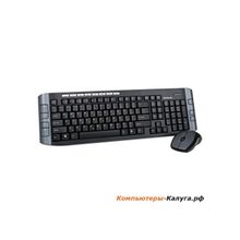 Клавиатура+мышь Defender Maverick KM-9515 G (Grey),  USB,  2.4ГГц,  1000cpi опт мышь