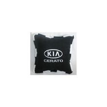  Подушка Kia cerato черная с кантом ч б