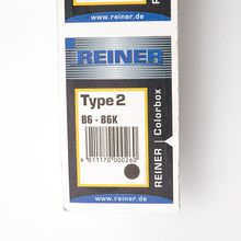 REINER B6 PADч - Сменная штемпельная подушка для В6, В6К, черная