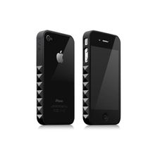 More Glam Rocka (черный) - бампер для iPhone 4