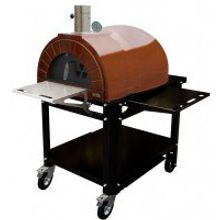 Печь для пиццы Amphora 100 Plus Ready with wheels (в комплекте со столом и колесами)